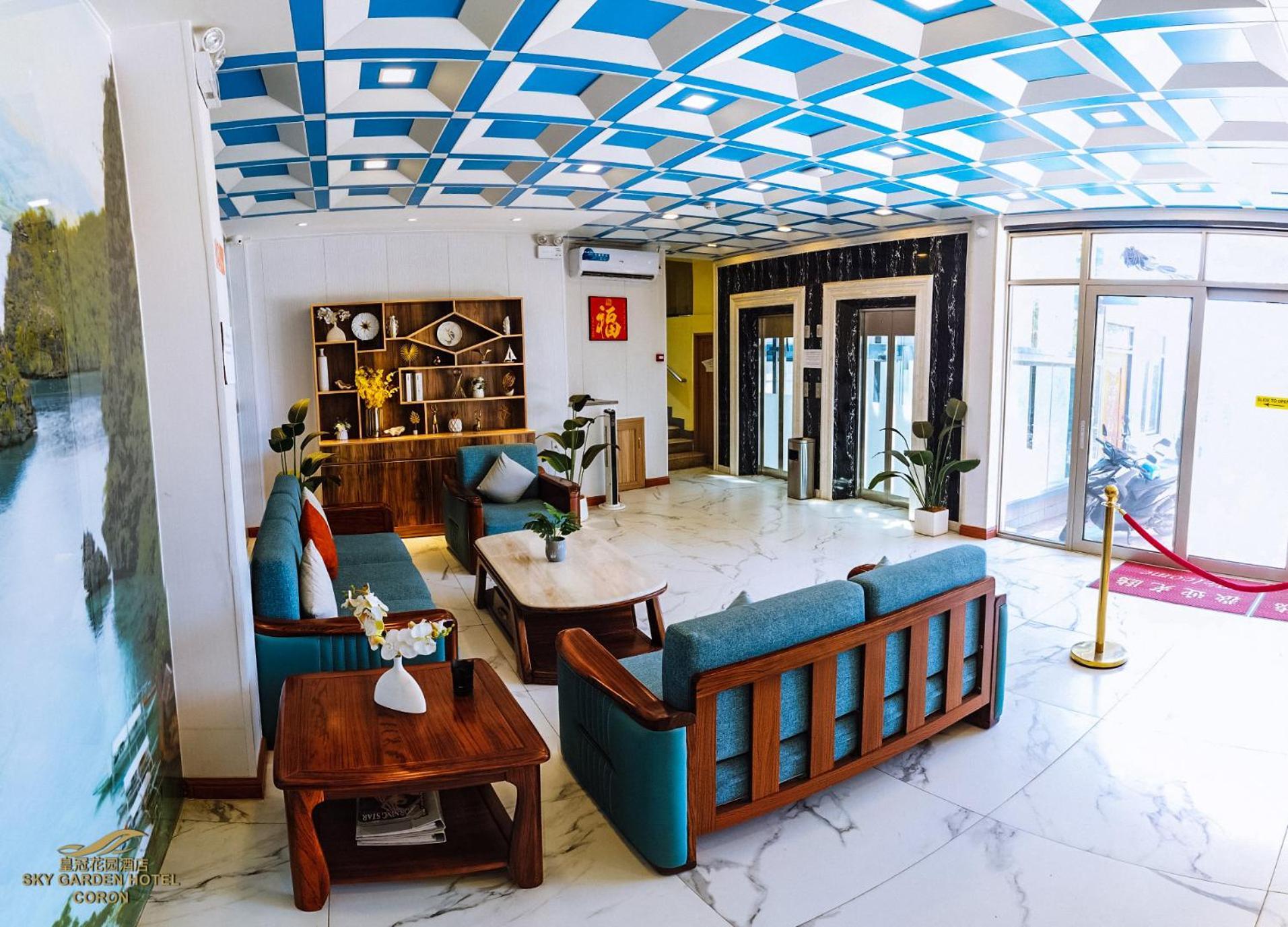 Sky Garden Hotel Coron Bagian luar foto