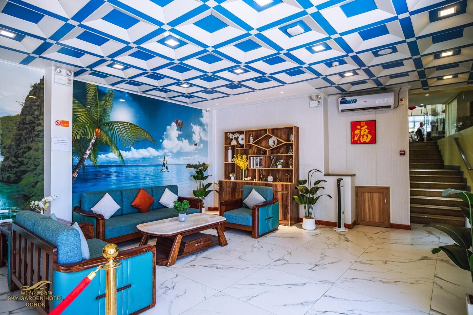 Sky Garden Hotel Coron Bagian luar foto