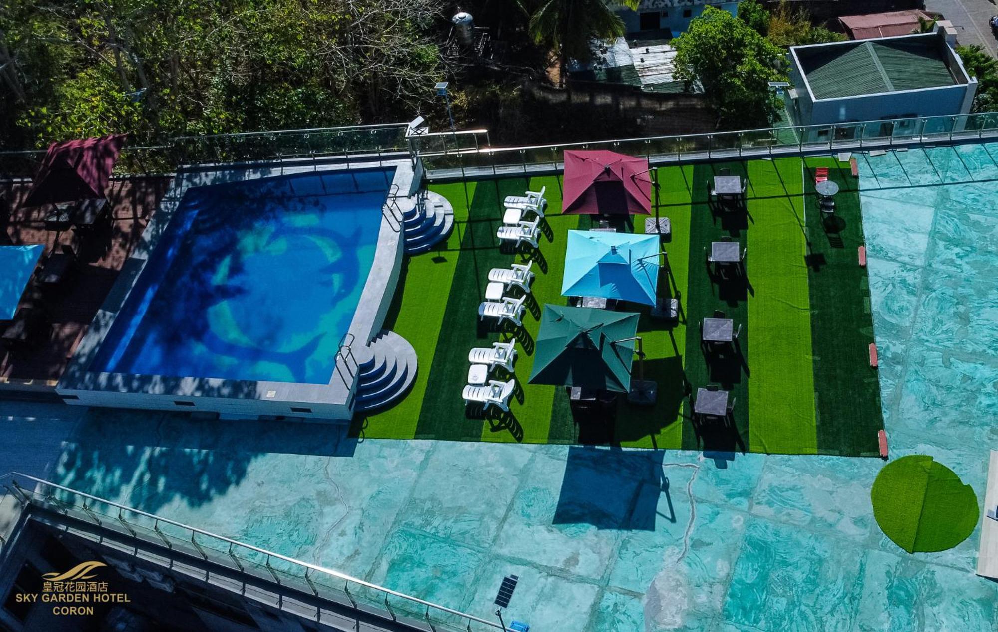 Sky Garden Hotel Coron Bagian luar foto