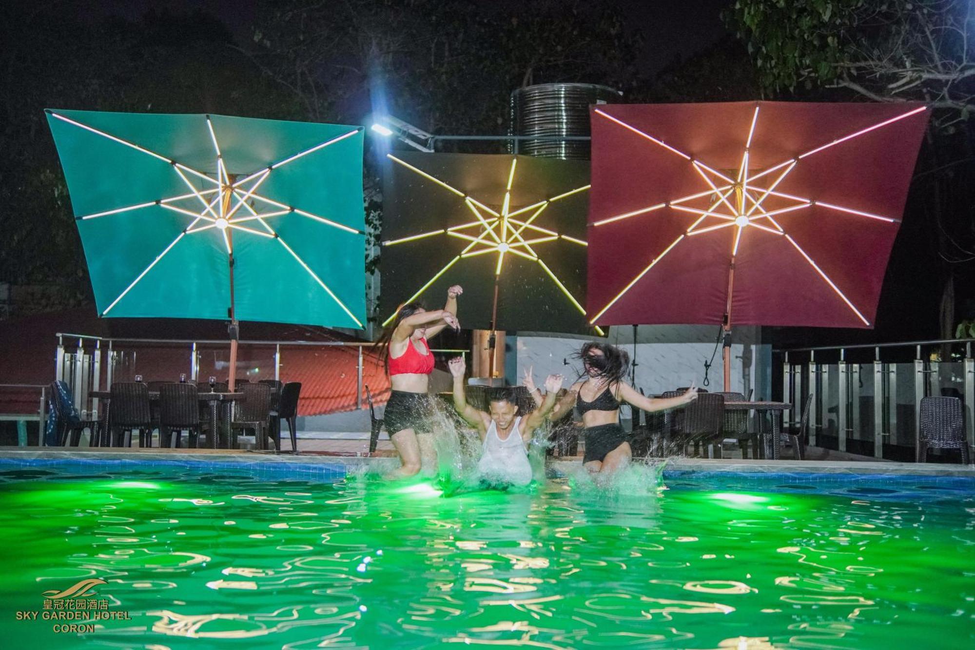 Sky Garden Hotel Coron Bagian luar foto